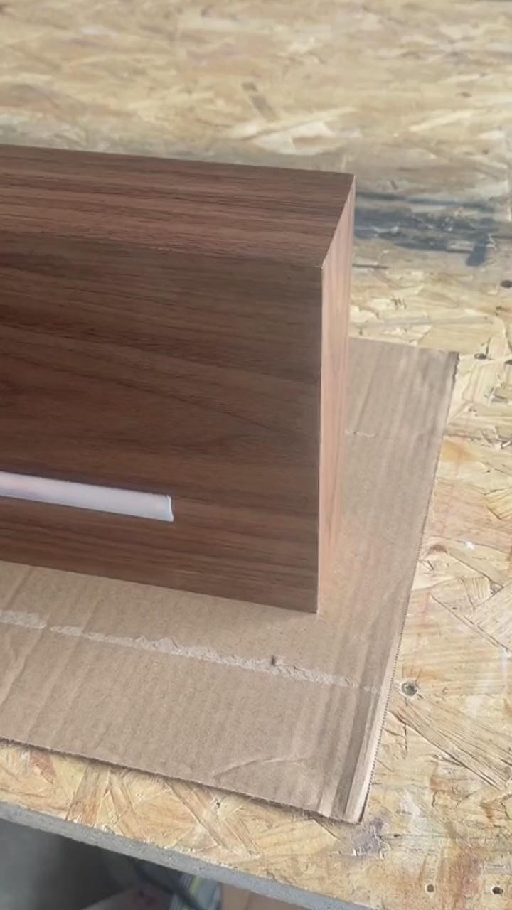 Walnut Floating Shelves – 3" Thick